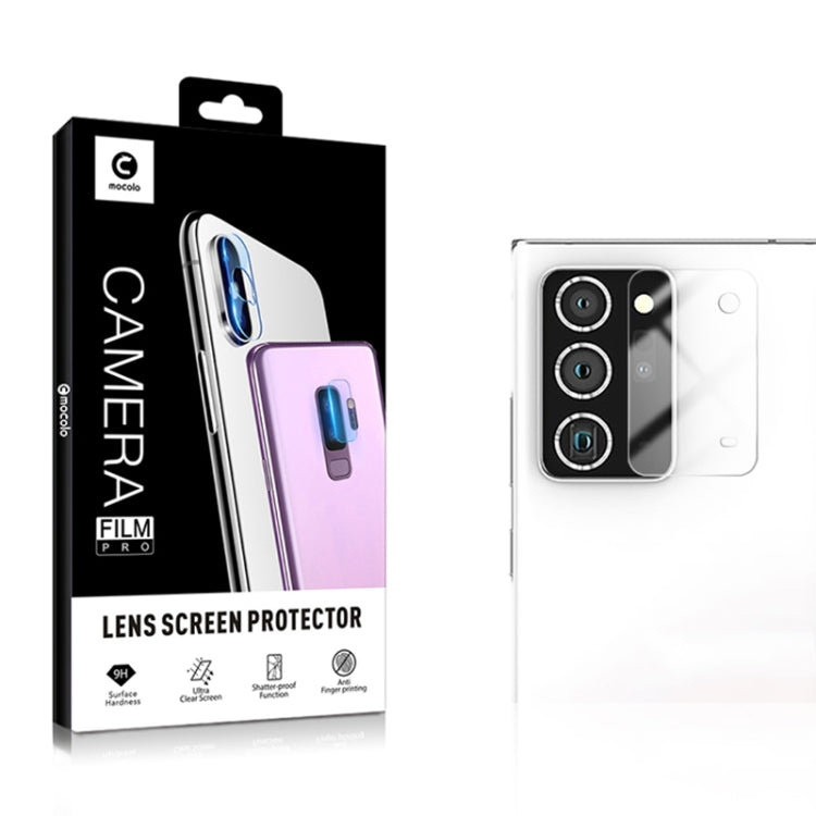 2pcs mocolo 0.15mm 9H 2.5D Round Edge Rear Camera Lens Tempered Glass Film