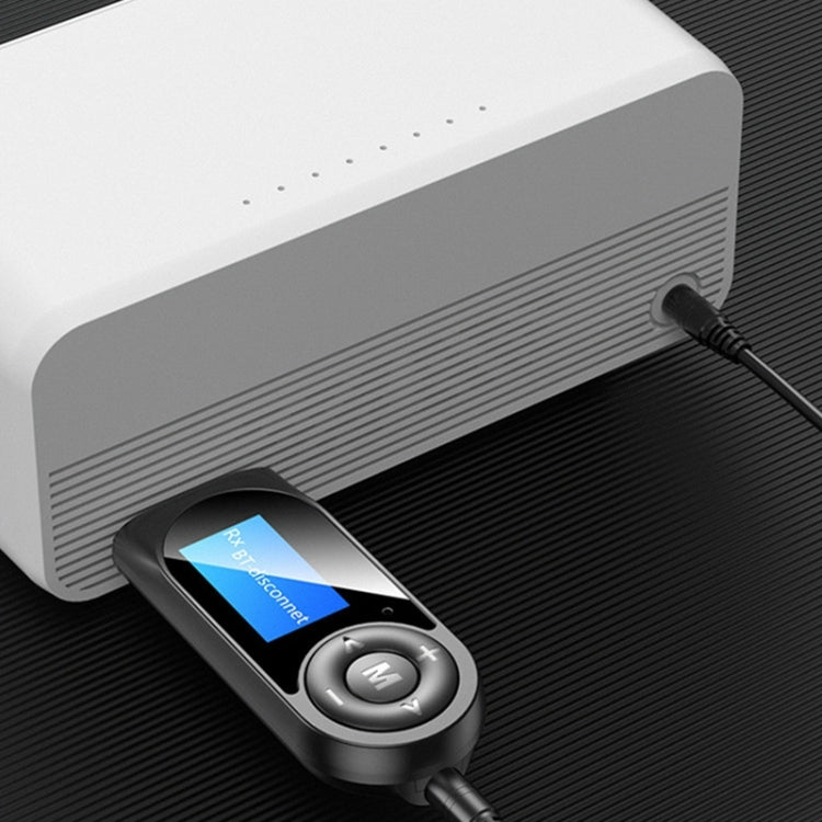 T13 Bluetooth 5.0 Drive-free USB Bluetooth Receiver and Transmitter with Screen