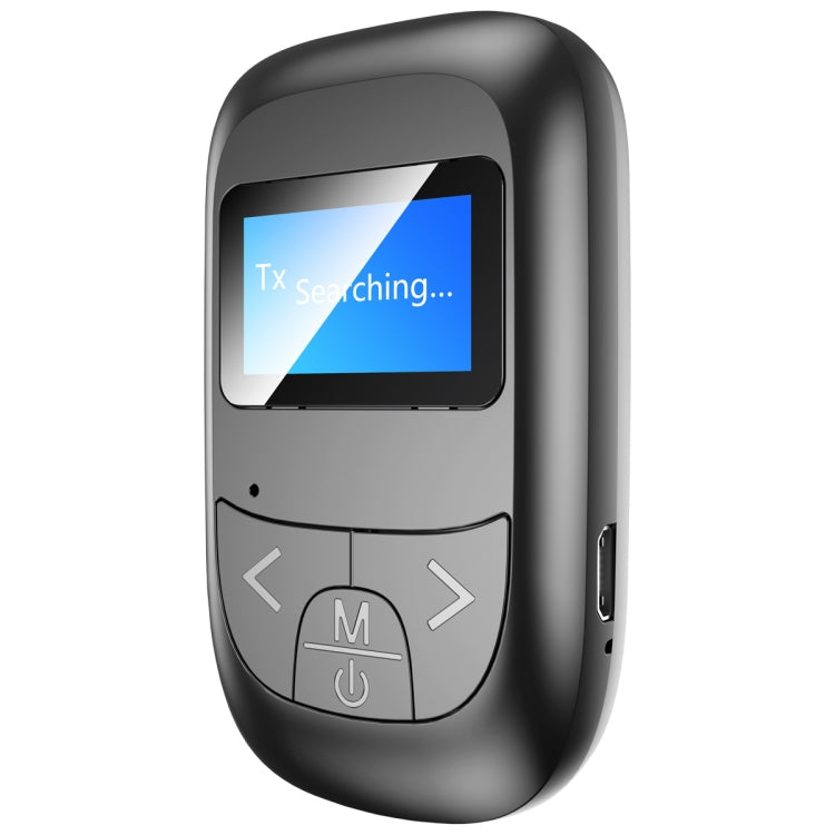 T14 2 in 1 Bluetooth Adapter Car Hands-free Call Bluetooth Receiver Transmitter with LCD Digital Display