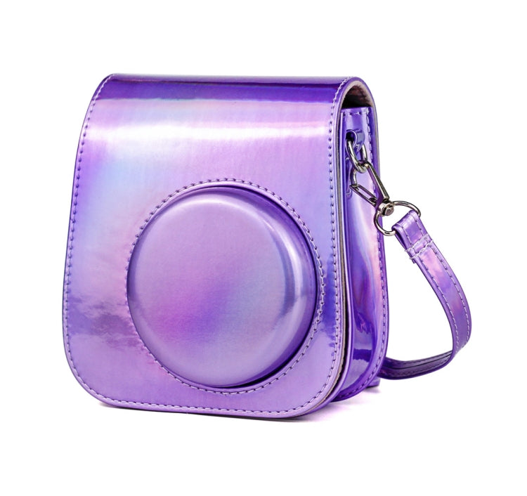 Richwell Portable Aurora PU Leather Camera Case Camera Bag with Shoulder Strap, Suitable for Fujifilm Instax Mini 11 — view 10