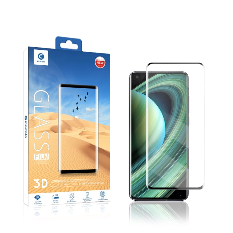 mocolo 0.33mm 9H 3D Curved Full Screen Tempered Glass Film, For Xiaomi Mi 10 Ultra