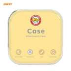 For Huawei Watch GT 2 46mm ENKAY Hat-Prince ENK-AC8202 Full Coverage PC Frosted Case + 9H Tempered Glass Protector