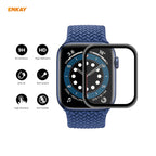 5PCS ENKAY Hat-Prince 0.2mm 9H Surface Hardness 3D Explosion-proof Aluminum Alloy Edge Full Screen Tempered Glass Screen Film