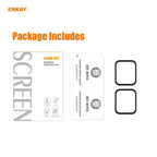2 PCS For Apple Watch Series 6/5/4/SE 44mm ENKAY Hat-Prince 3D Full Screen PET Curved Hot Bending HD Screen Protector Film