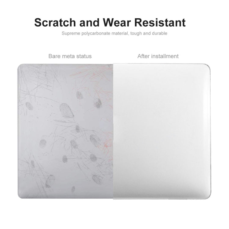 For MacBook Air 13.6 2022/2024 A2681 M2 / A3113 M3 ENKAY Crystal Laptop Protective Case