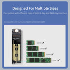 ORICO M2PAC3-G20 USB3.2 20Gbps M.2 NVMe SSD Enclosure