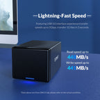 ORICO NS200RU3 2 Bay USB3.0 Hard Drive Enclosure with Raid