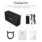 ORICO NS200RU3 2 Bay USB3.0 Hard Drive Enclosure with Raid