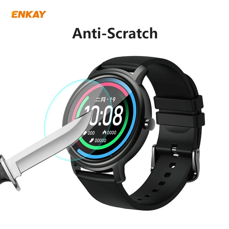For Xiaomi Mibro Air ENKAY Hat-Prince 0.2mm 9H 2.15D Curved Edge Tempered Glass Film