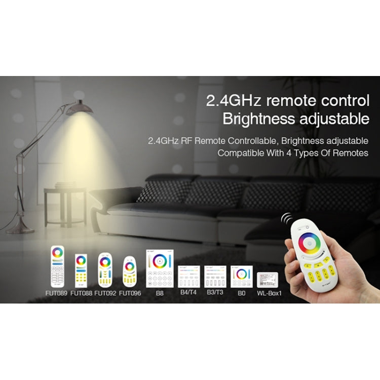 FUT013 5W E14 RGB + CCT LED Bulb AC100~240v 2.4g WiFi Remote Control Dimmable Led Lights — view 5