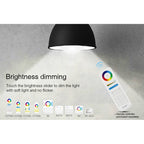 FUT012 E27 9W RGB + CCT LED Bulb Light 100V-240V Full Color Remote Control Smart Bulb WiFi 2.4G Wireless — view 5