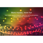 FUT012 E27 9W RGB + CCT LED Bulb Light 100V-240V Full Color Remote Control Smart Bulb WiFi 2.4G Wireless — view 6