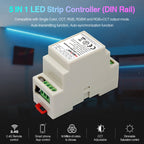 LS2S 5 in 1 DIN Rail LED Strip Controller, DC12V-24V — view 3