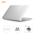 ENKAY 3 in 1 Crystal Laptop Protective Case + US Version TPU Keyboard Film + Anti-dust Plugs Set for MacBook Pro 13.3 inch A1706 / A1989 / A2159 (with Touch Bar)