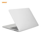 ENKAY 3 in 1 Matte Laptop Protective Case + EU Version TPU Keyboard Film + Anti-dust Plugs Set for MacBook Pro 13.3 inch A1708 (without Touch Bar)