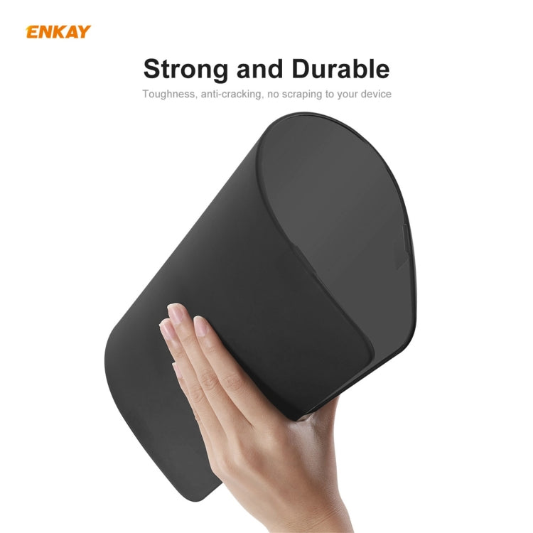 ENKAY 3 in 1 Matte Laptop Protective Case + EU Version TPU Keyboard Film + Anti-dust Plugs Set for MacBook Pro 13.3 inch A1708 (without Touch Bar)