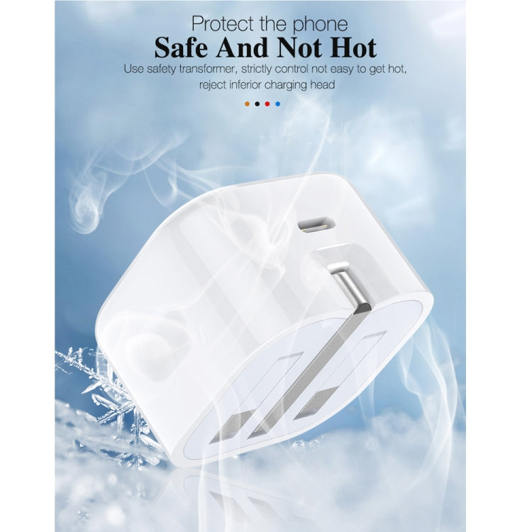 A234 20W PD 3.0 Type-C / USB-C Interface Folding Travel Charger, UK Plug — view 3