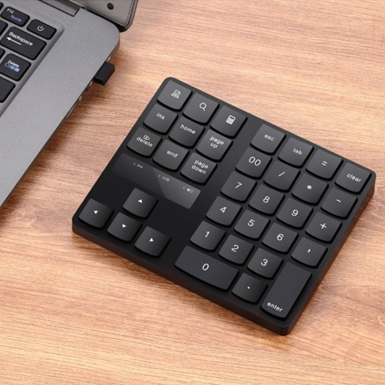 2.4G USB Wireless Numeric Keypad 35 Keys Charging Digital Keyboard Notebook Laptop Mini Numpad — view 4