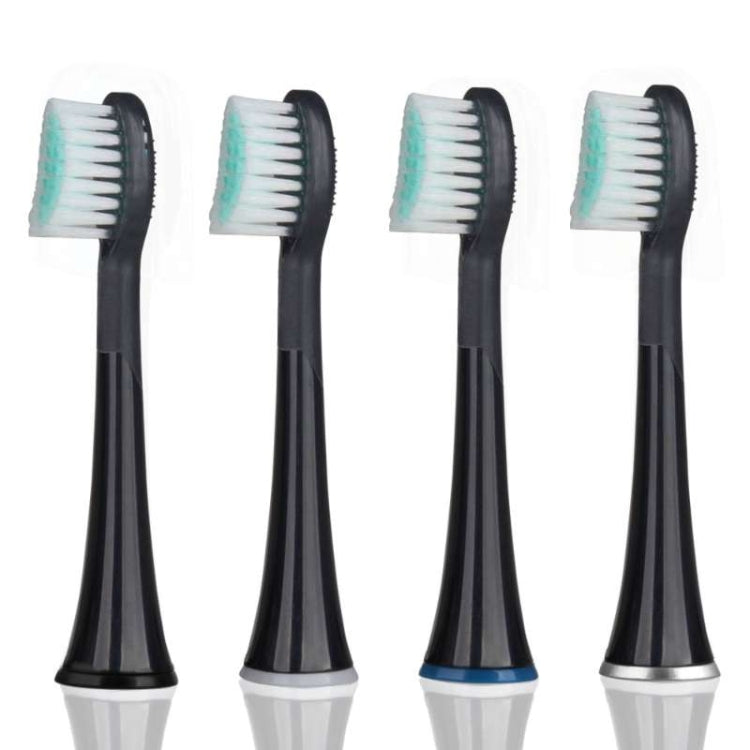 4 PCS Toothbrush Heads and Caps for Mornwell D01/D02 Electric Toothbrushes