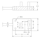 IRSW20B USB Reflective Photoelectric Switch