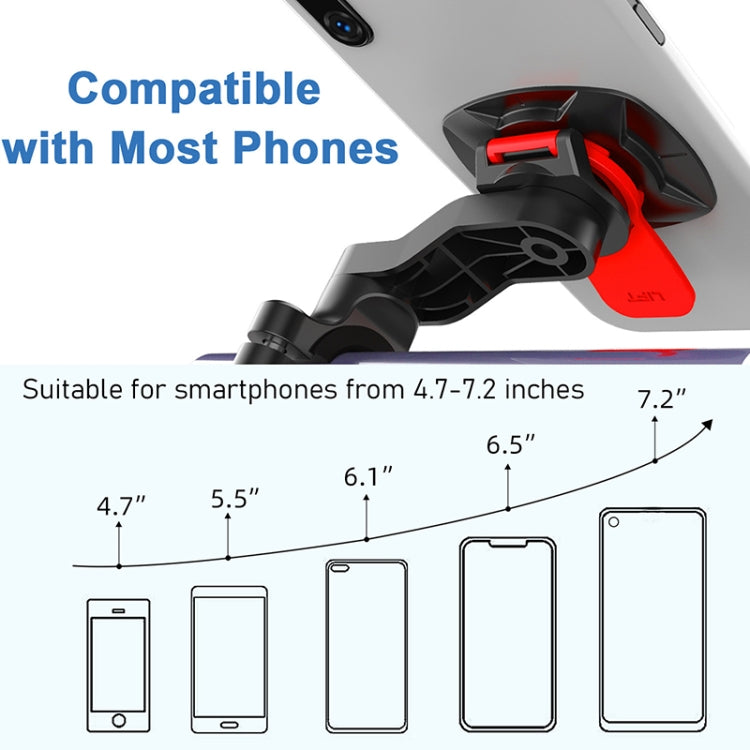 HL-143A Mountain Bike Bicycle Motorcycle Adjustable Handlebar Navigation Phone Holder Mount