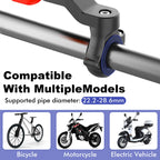 HL-143A Mountain Bike Bicycle Motorcycle Adjustable Handlebar Navigation Phone Holder Mount