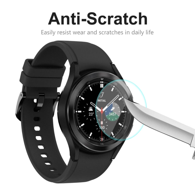 For Samsung Galaxy Watch4 Classic 42mm ENKAY Hat-Prince Crystal Screen Protector Anti-scratch Watch Film