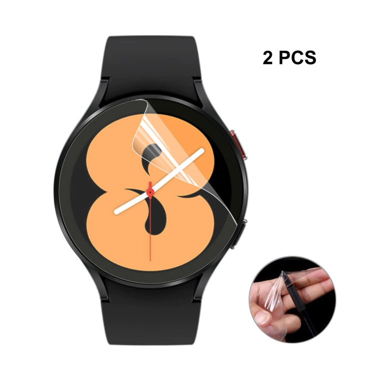 For Samsung Galaxy Watch4 44mm ENKAY Hat-Prince Full Screen Coverage Without Warping Edge TPU Soft Film