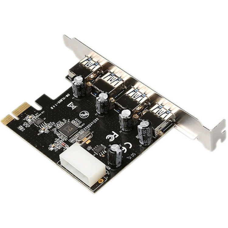 4 Port USB 3.0 Pci Express Expansion Card Pci-E Adapter
