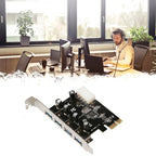 4 Port USB 3.0 Pci Express Expansion Card Pci-E Adapter