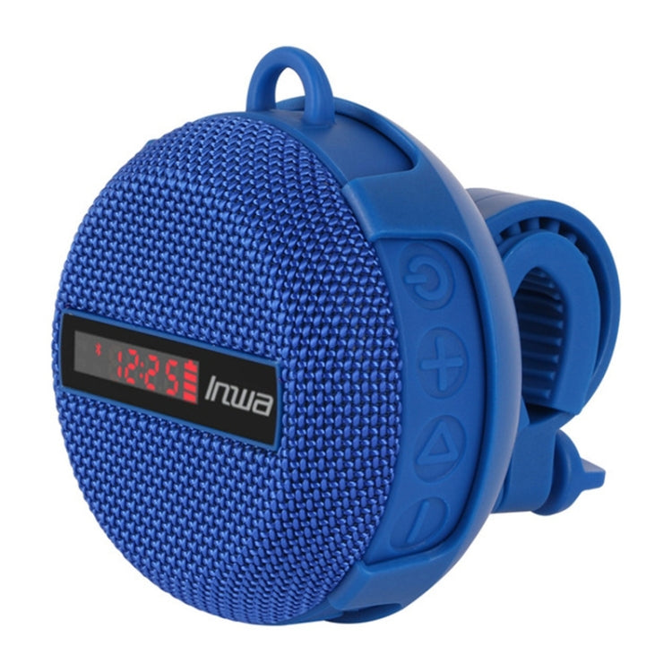 BT368 LED Digital Display Bluetooth Speaker Outdoor Portable IPX65 Waterproof Support Hands-free / TF Card