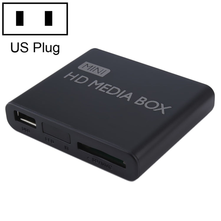 X9 Mini HD HDD Multimedia Player 4K Video Loop USB External Media Player AD Player