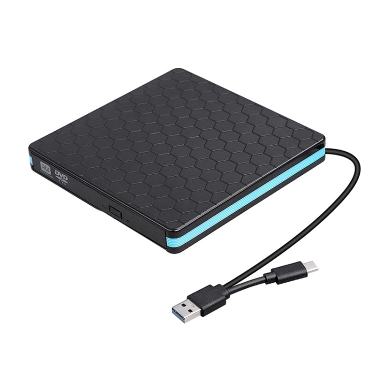 Type-C USB 3.0 External DVD/CD/VCD Burner RW SVCD Drive Player, Universal Optical Drive