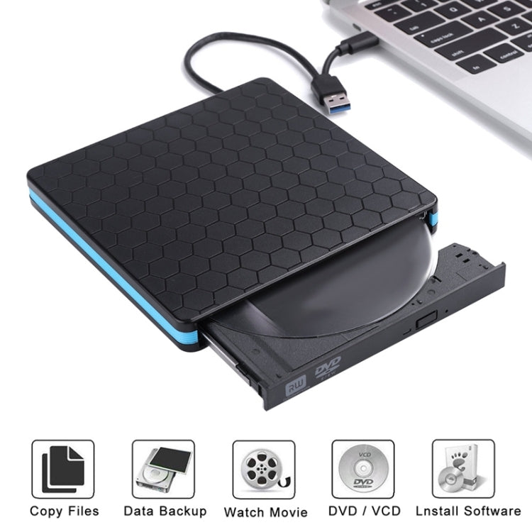 Type-C USB 3.0 External DVD/CD/VCD Burner RW SVCD Drive Player, Universal Optical Drive