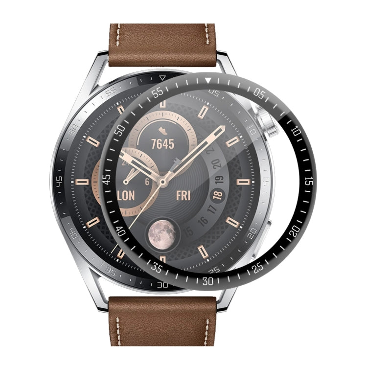 For Huawei Watch GT 3 46mm ENKAY Hat-Prince Full Coverage 3D Curved Soft PC Edge + PMMA HD Screen Protector Film
