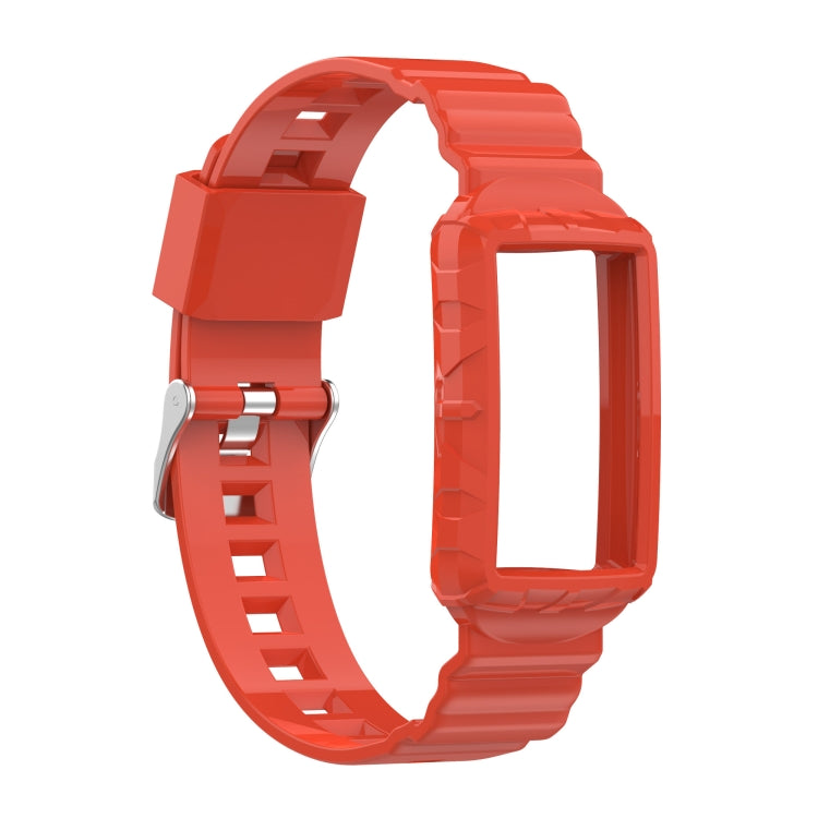Silicone One Body Armor Watch Strap — Green Pine Needles