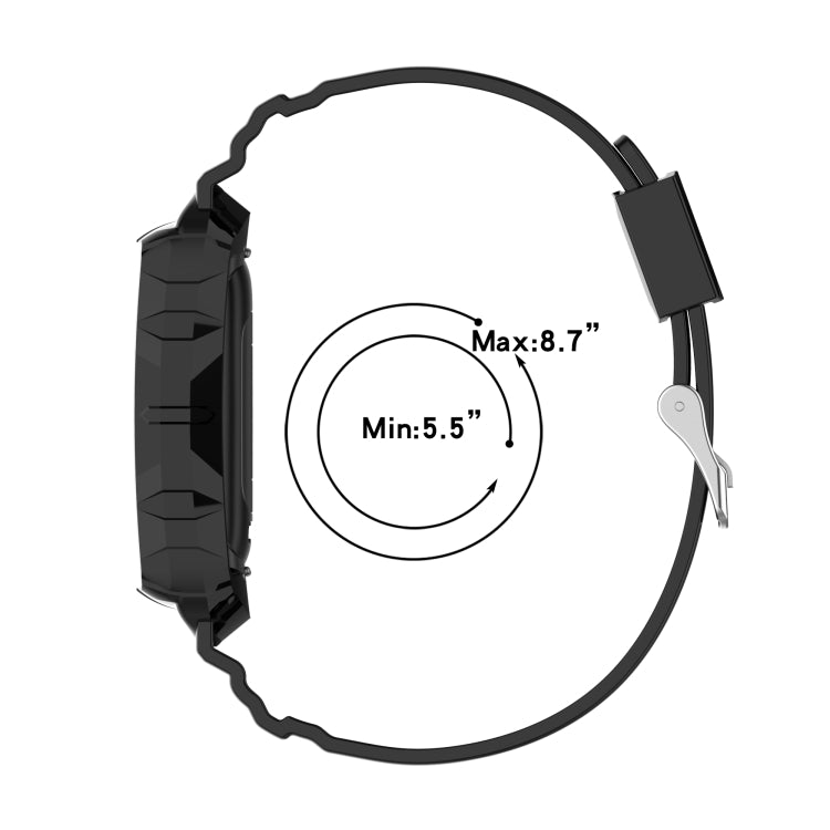 Silicone One Body Armor Watch Strap