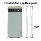 ENKAY Transparent TPU Shockproof Case, For Google Pixel 6A