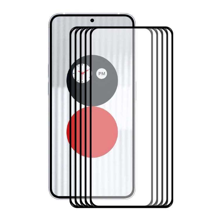 For Nothing Phone 1 ENKAY Hat-Prince Full Glue 0.26mm 9H 2.5D Tempered Glass Full Film