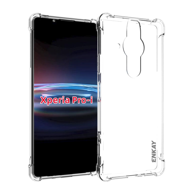 ENKAY Transparent TPU Shockproof Case, For Sony Xperia Pro-I