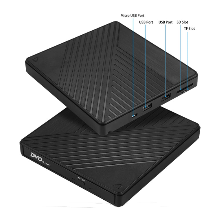 USB 3.0 & Type-C DVD Drive Player External Optical Drive — view 3