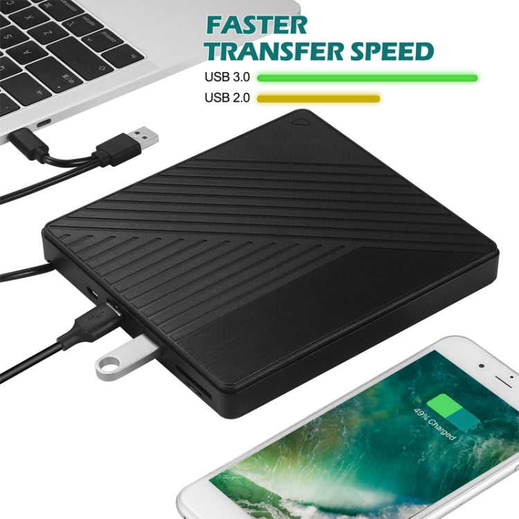 USB 3.0 & Type-C DVD Drive Player External Optical Drive — view 5