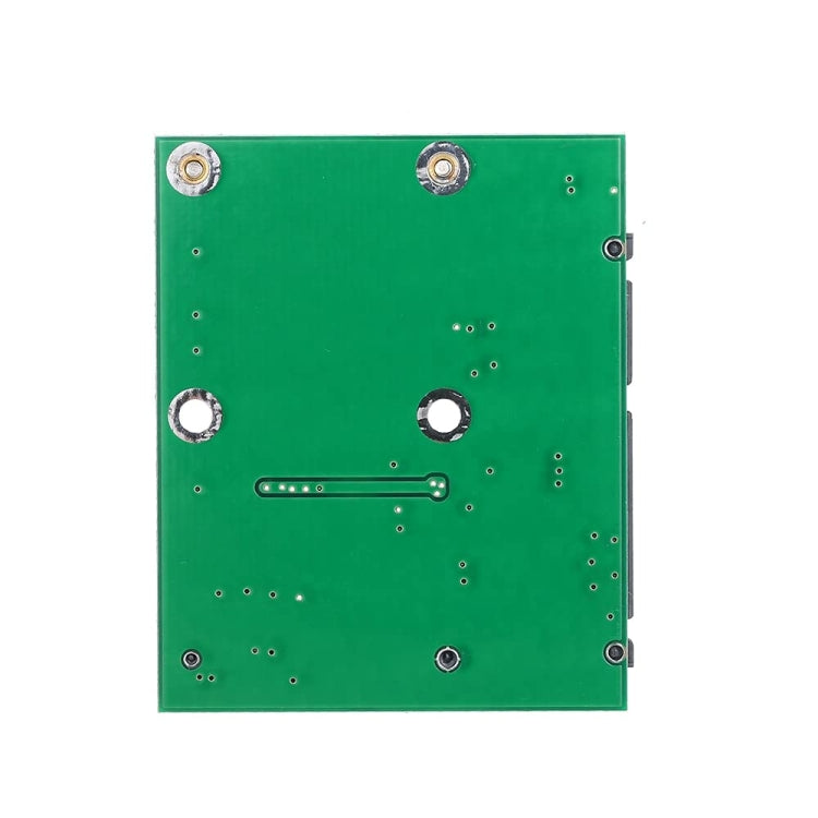 Half-Height mSATA Mini PCI-e SSD to 2.5in SATA3 Converter Adapter Card