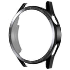 For Huawei Watch GT 3 46mm ENKAY Matte PC Frame + Tempered Glass Protector Case With Scale
