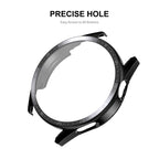 For Huawei Watch GT 3 46mm ENKAY Matte PC Frame + Tempered Glass Protector Case With Scale