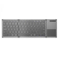 B066S Multi-function Ultra-thin Mini Wireless Three Fold Bluetooth Keyboard