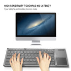 B066S Multi-function Ultra-thin Mini Wireless Three Fold Bluetooth Keyboard — view 5