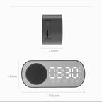 Z7 Digital Bluetooth 5.0 Speaker Multi-function Mirror Alarm Clock FM Radio