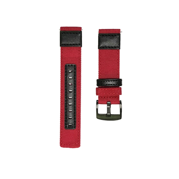 Wear-Resistant Canvas Strap — Black