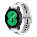 Two-Color Silicone Breathable Strap